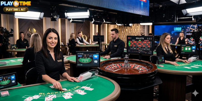 U888 Live Casino is an online gaming section